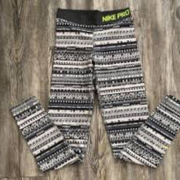 NIKE Pro Small Workout Legging Pants - Picture 14 of 15